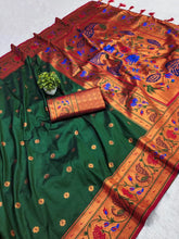 Paithani Soft Silk Zari Woven Saree
